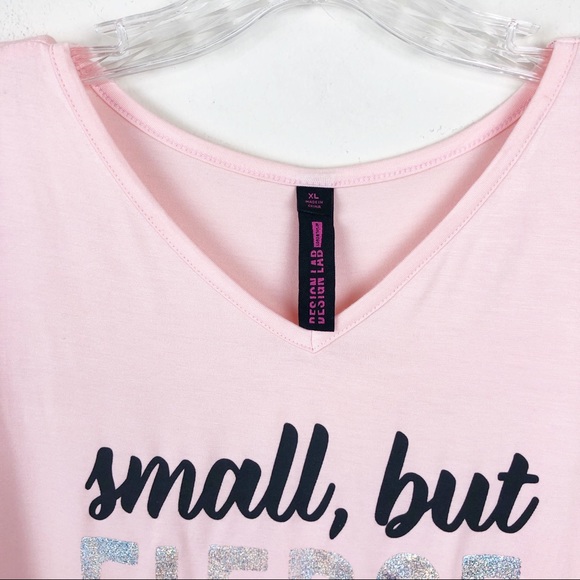 Design Lab Small but fierce Iridescent Top XL - Picture 4 of 7